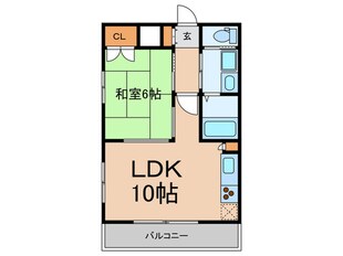 Ｒ－ＣＯＵＲＴ泉の物件間取画像